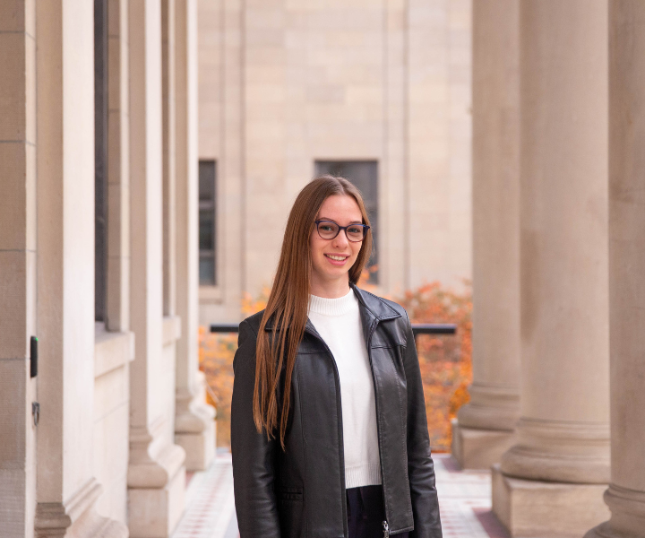 Alexanne Lapierre, gagnante d'une bourse Schulich Leader de 2025.