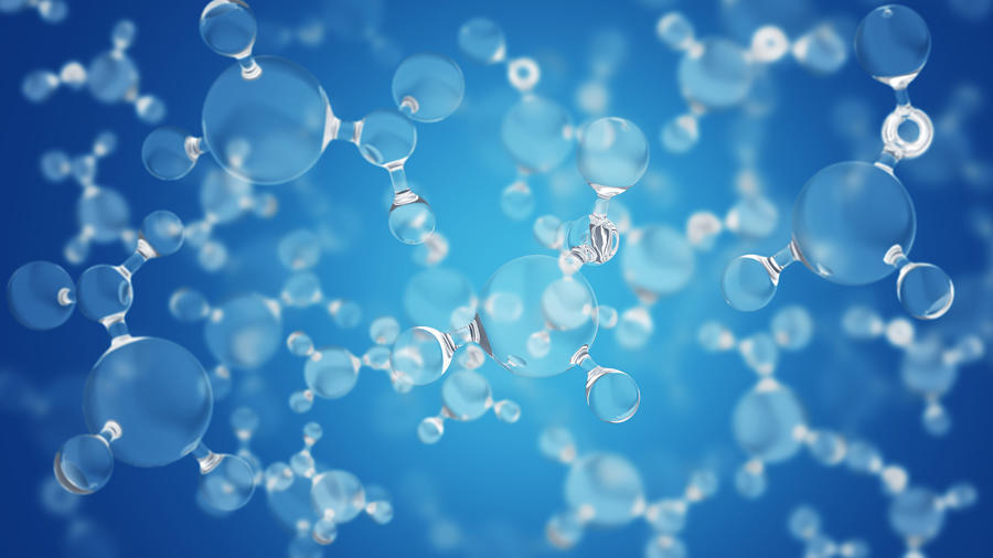 Image de molécules