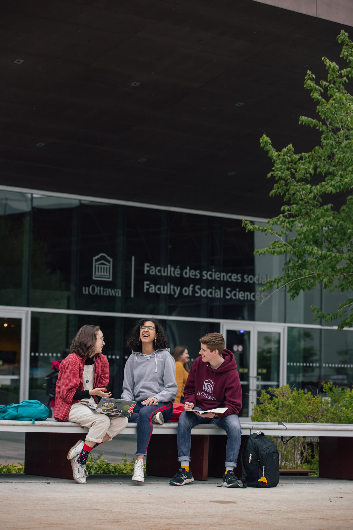 groupe d'étudiants devant FSS