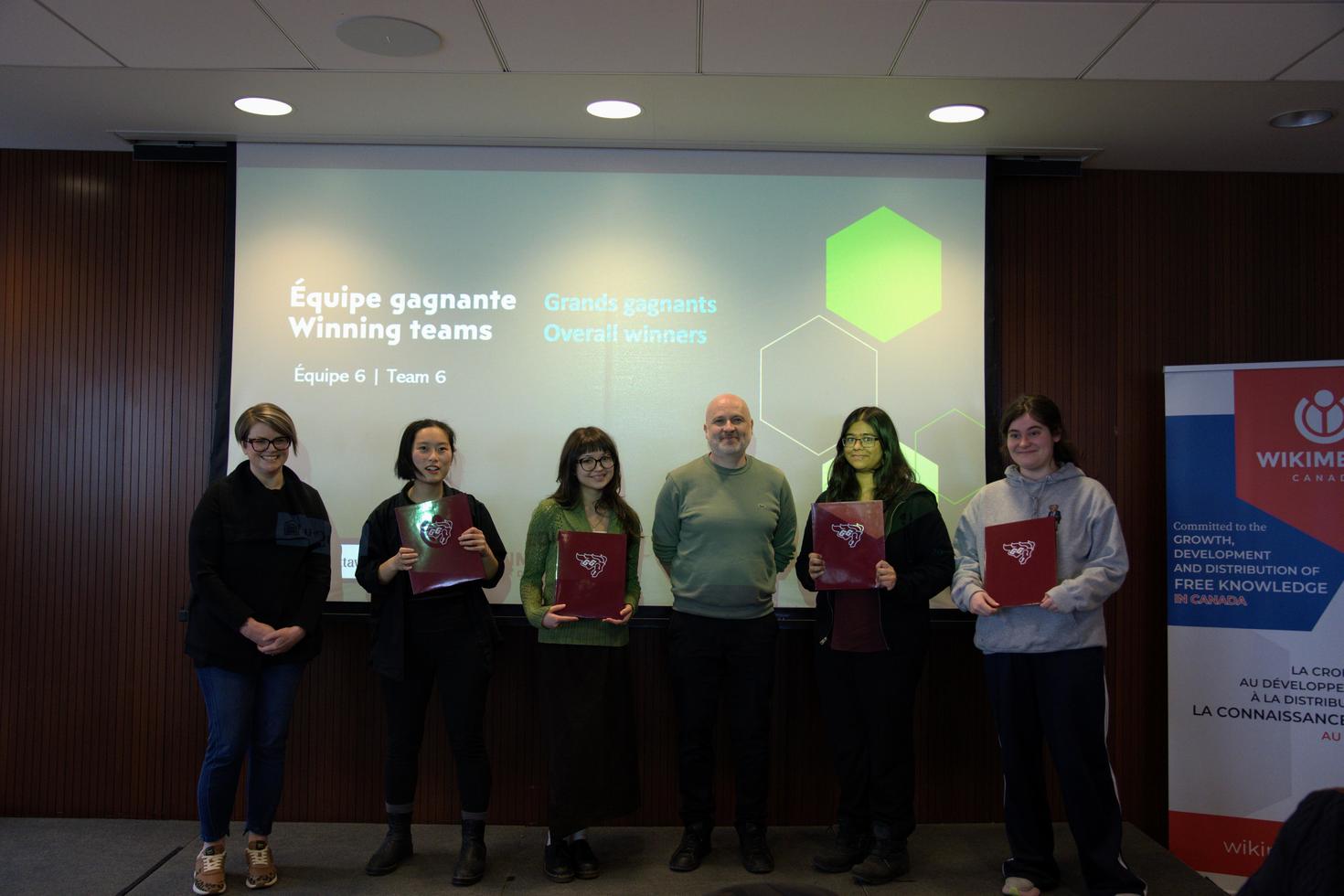 Gagnants du laboratoire d’innovation de la Faculté des arts