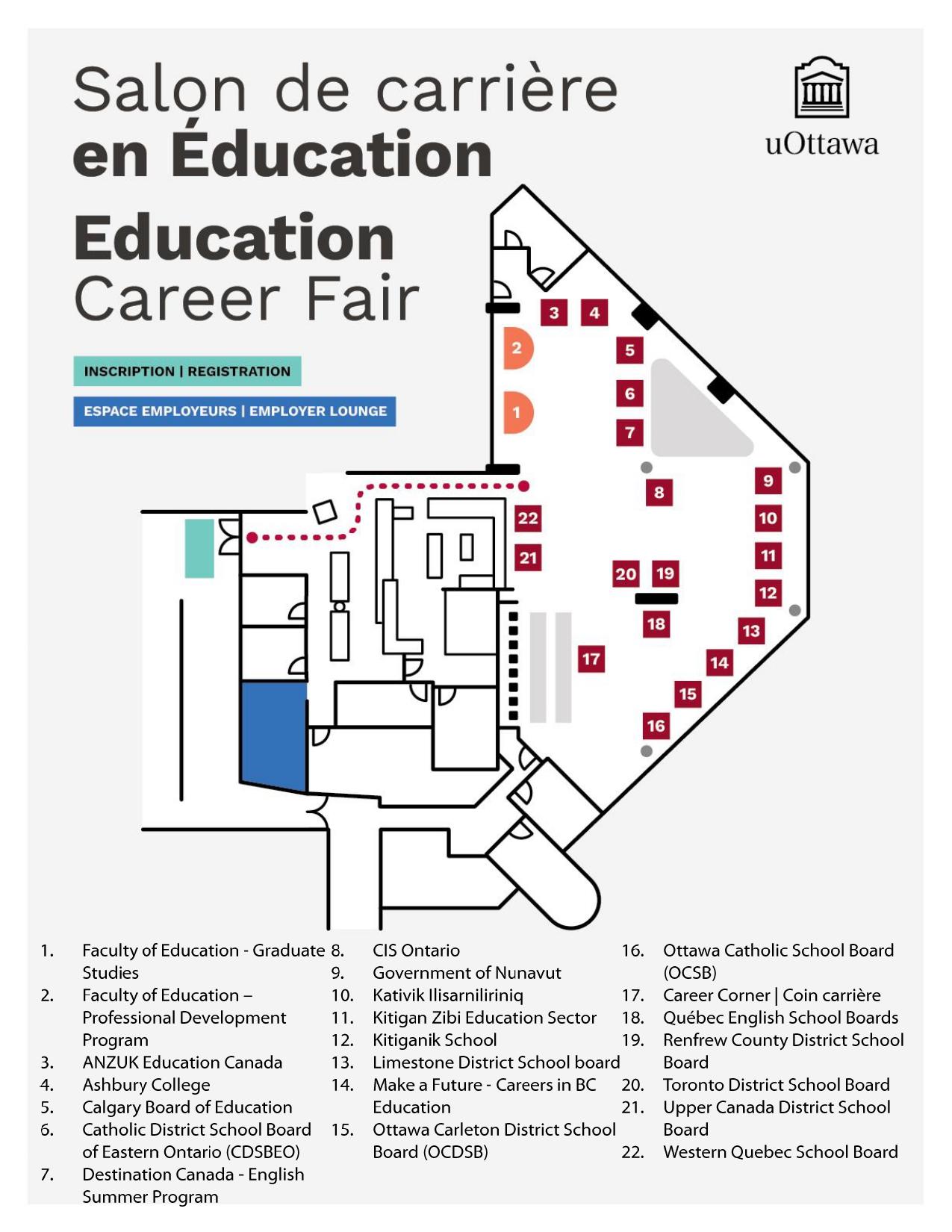 Edu Career Fair Floorplan