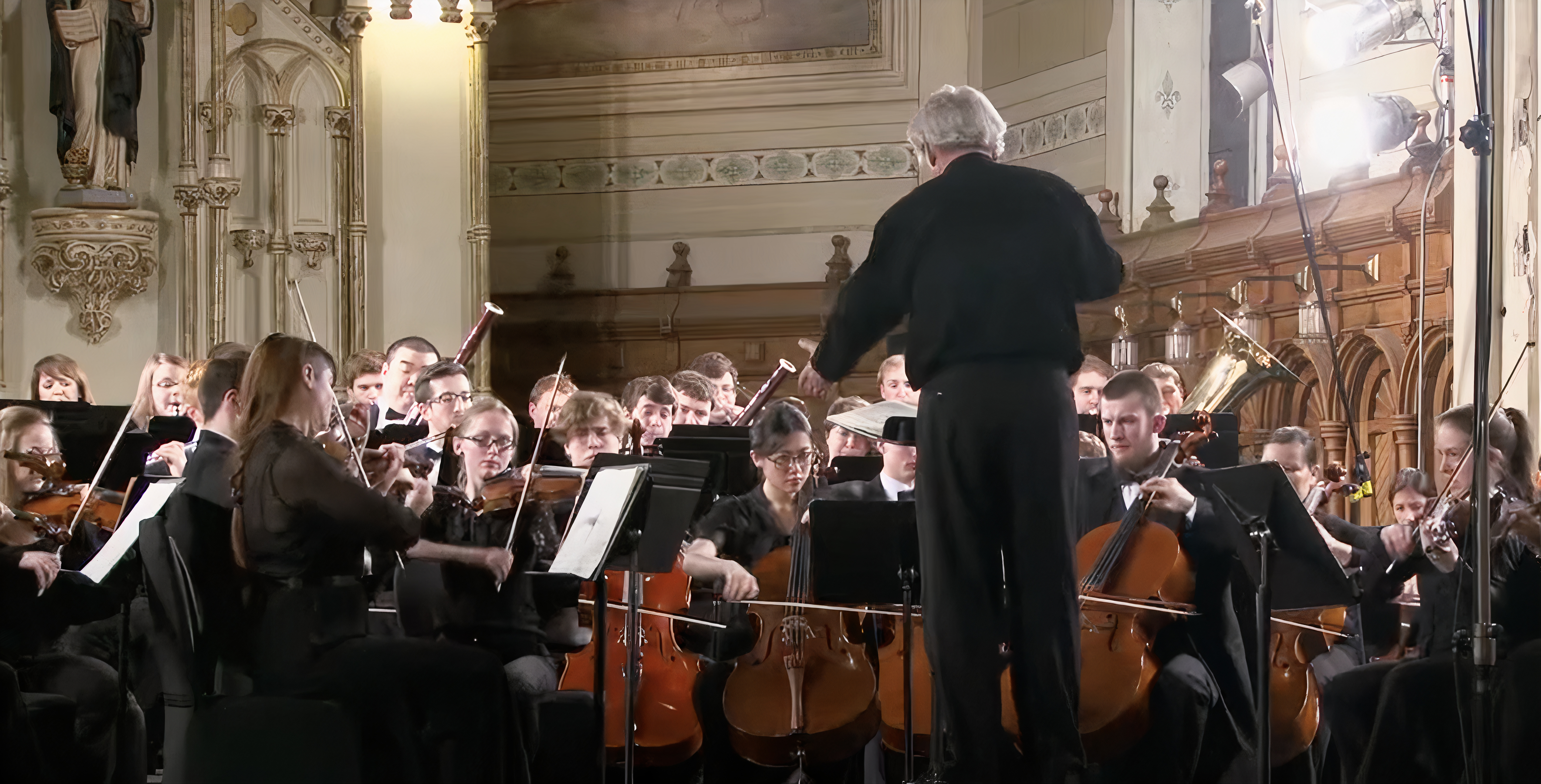 Orchestra Playing