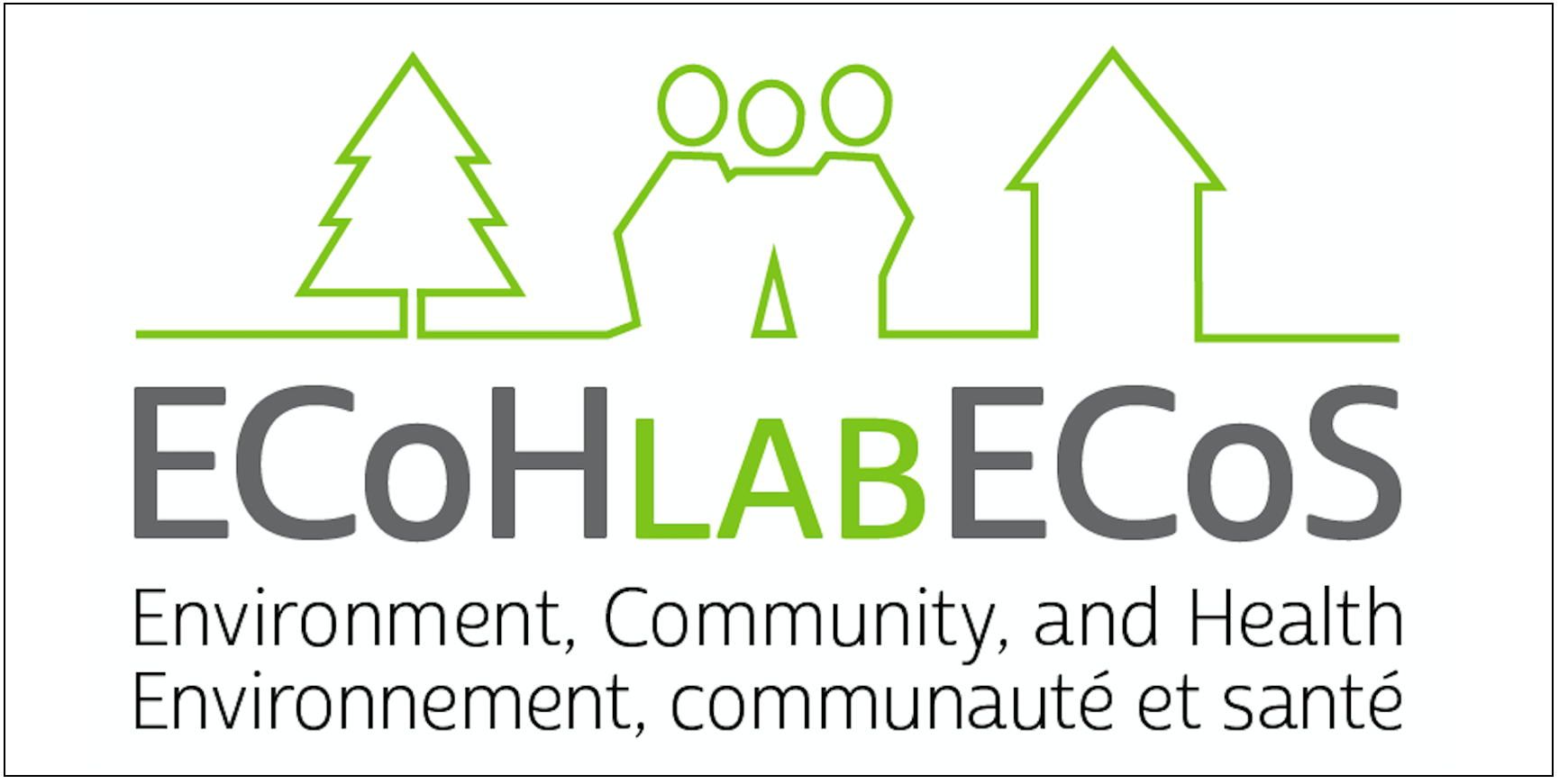 Logo du Laboratoire environnement, communauté et santé