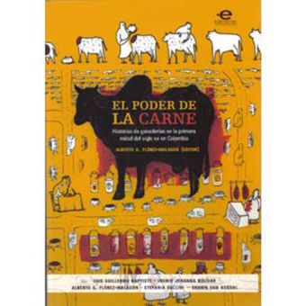 El poder de la carne: Historias de ganaderías en la primera mitad del siglo XX en Colombia cover book