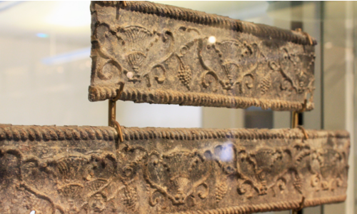 Panneaux de sarcophage de plomb - Époque romain - 4ième siècle
