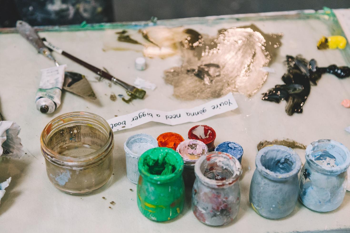 paint and palette