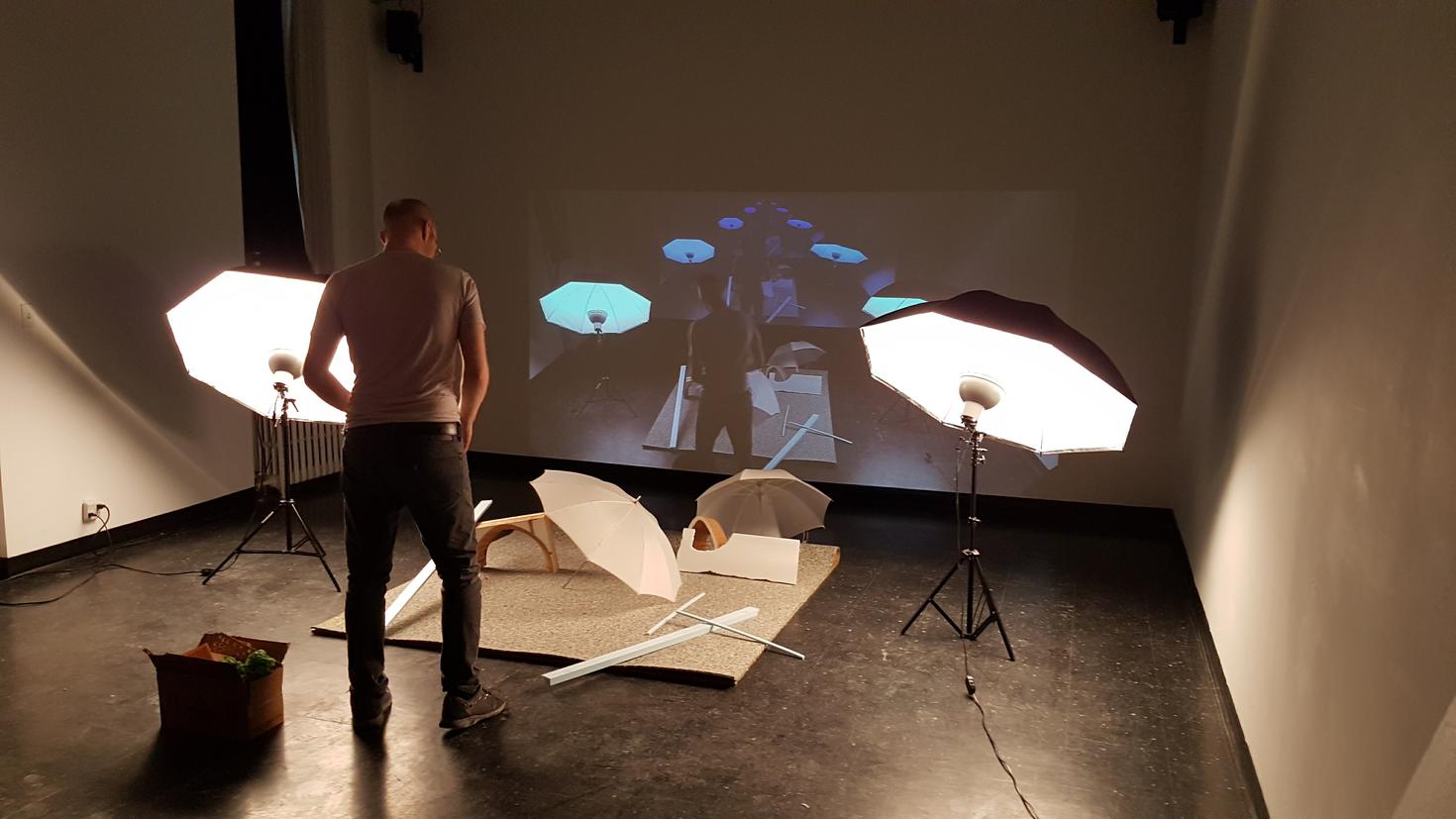 video installation