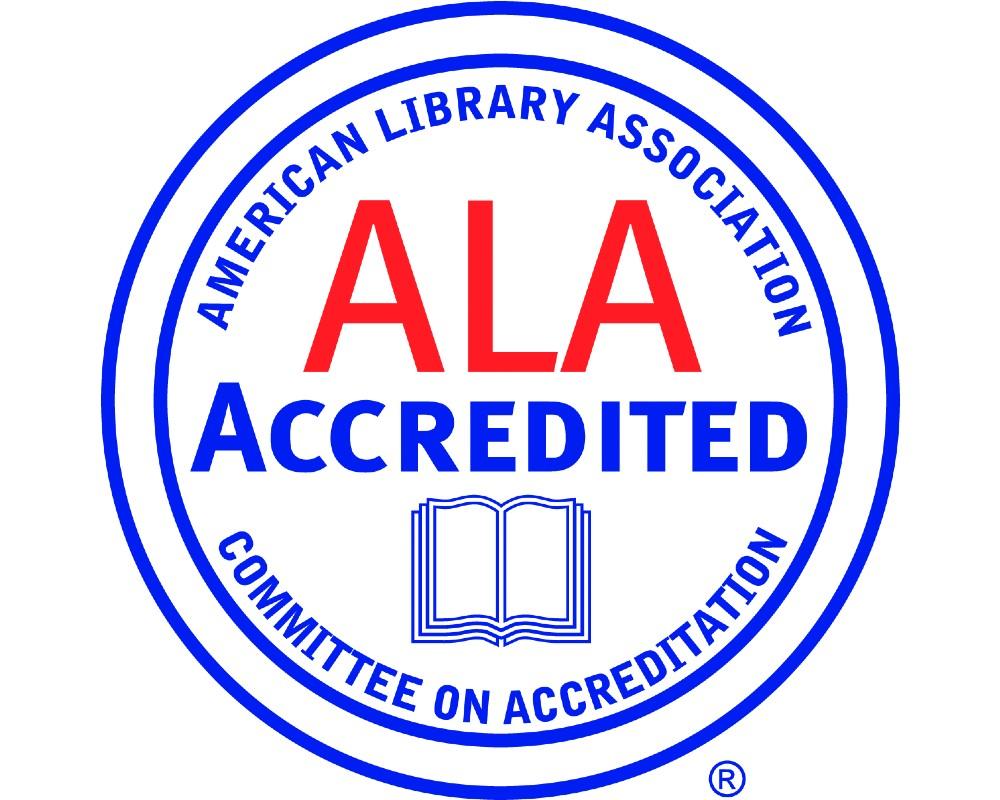 Logo de l'American Library Association (ALA) Accredited