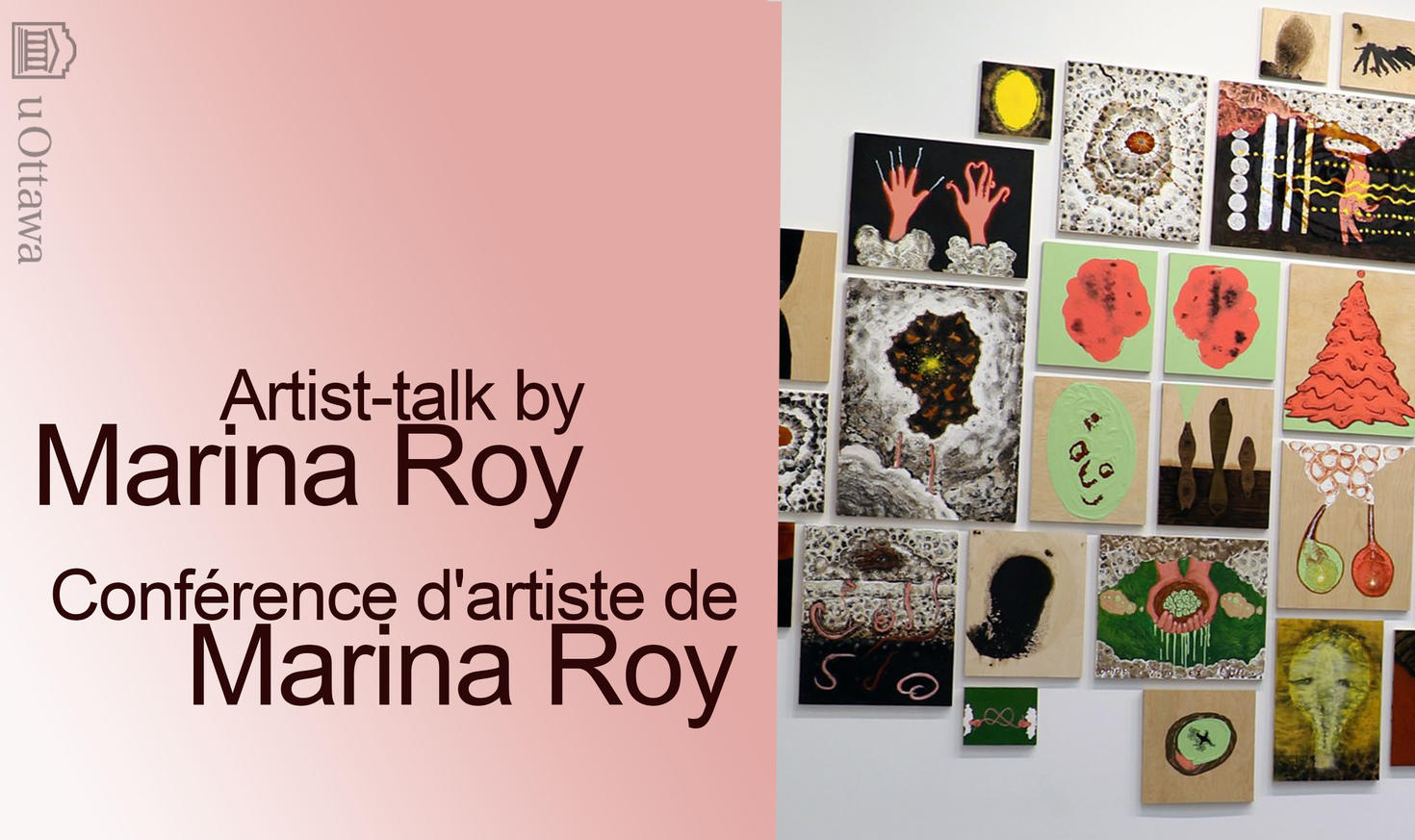 Marina Roy Artist Talk Banner with Image
