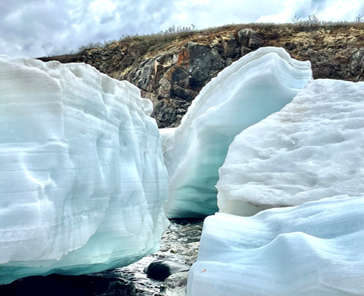 Blocs de glace