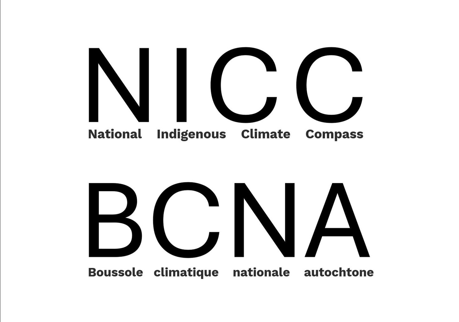 BCNA Boussole Climatique Nationale Autochtone