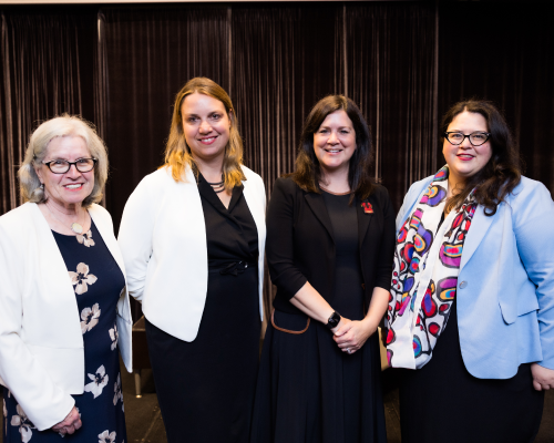 Dean, Justice O'Bonsawin, Sheila Block, Karen Restoule