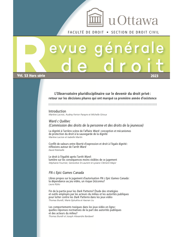 Revue générale de droit