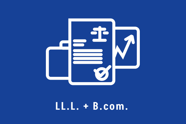 logo LL.L + B.com.