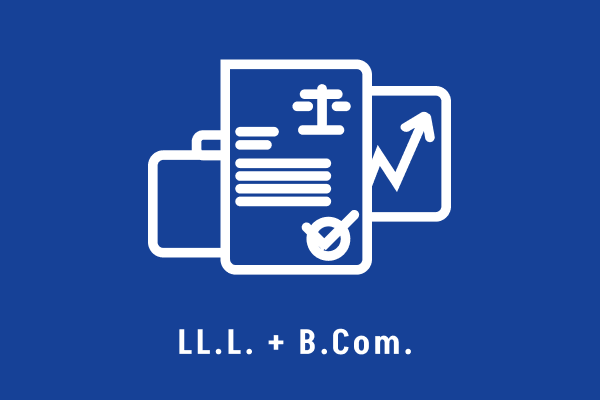logo LL.L + B.com.