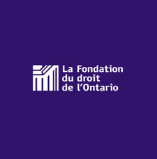 fondation du droit de l'ontario logo