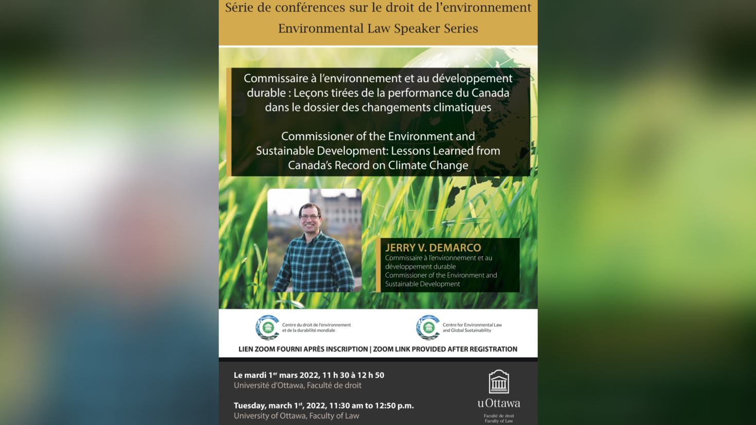 Commissaire à l’environnement et au développement durable