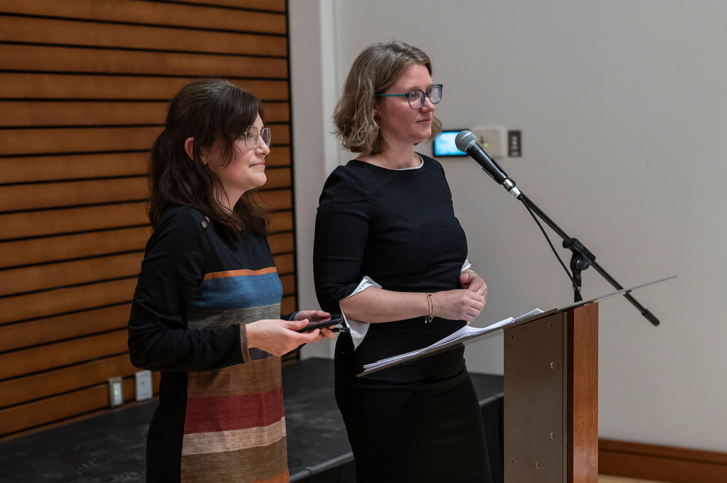 Anne Thibault et Emmanuelle Bernheim
