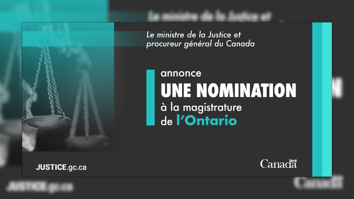 Nomination magistrature Ontario r169 1200x675