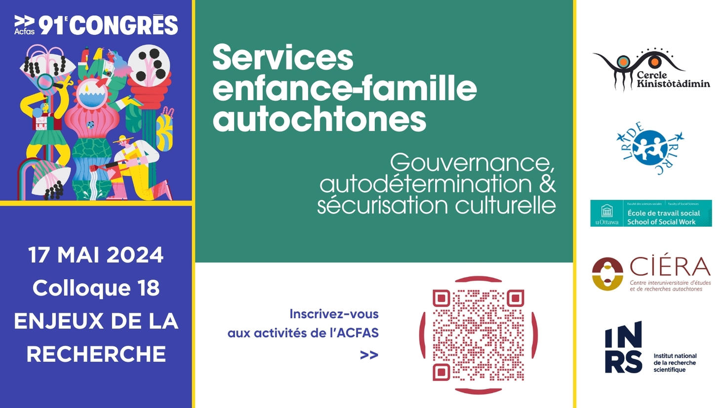 Colloque 18 du 91ème Congrès de l'ACFAS 2024