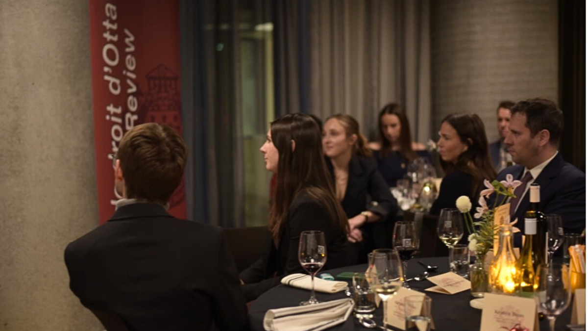 Ottawa Law review dinner_photo1