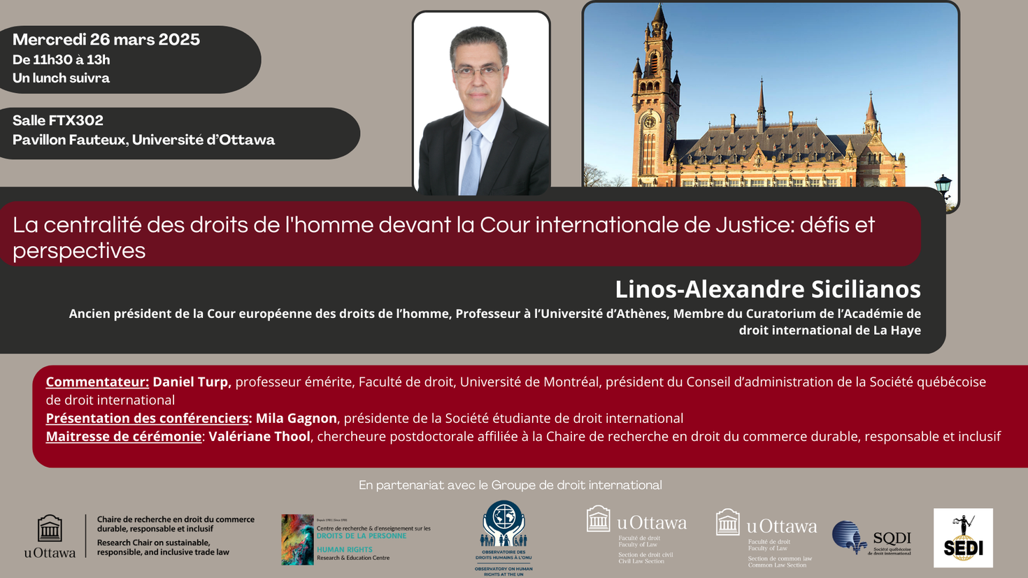 Conférence Sicilianos