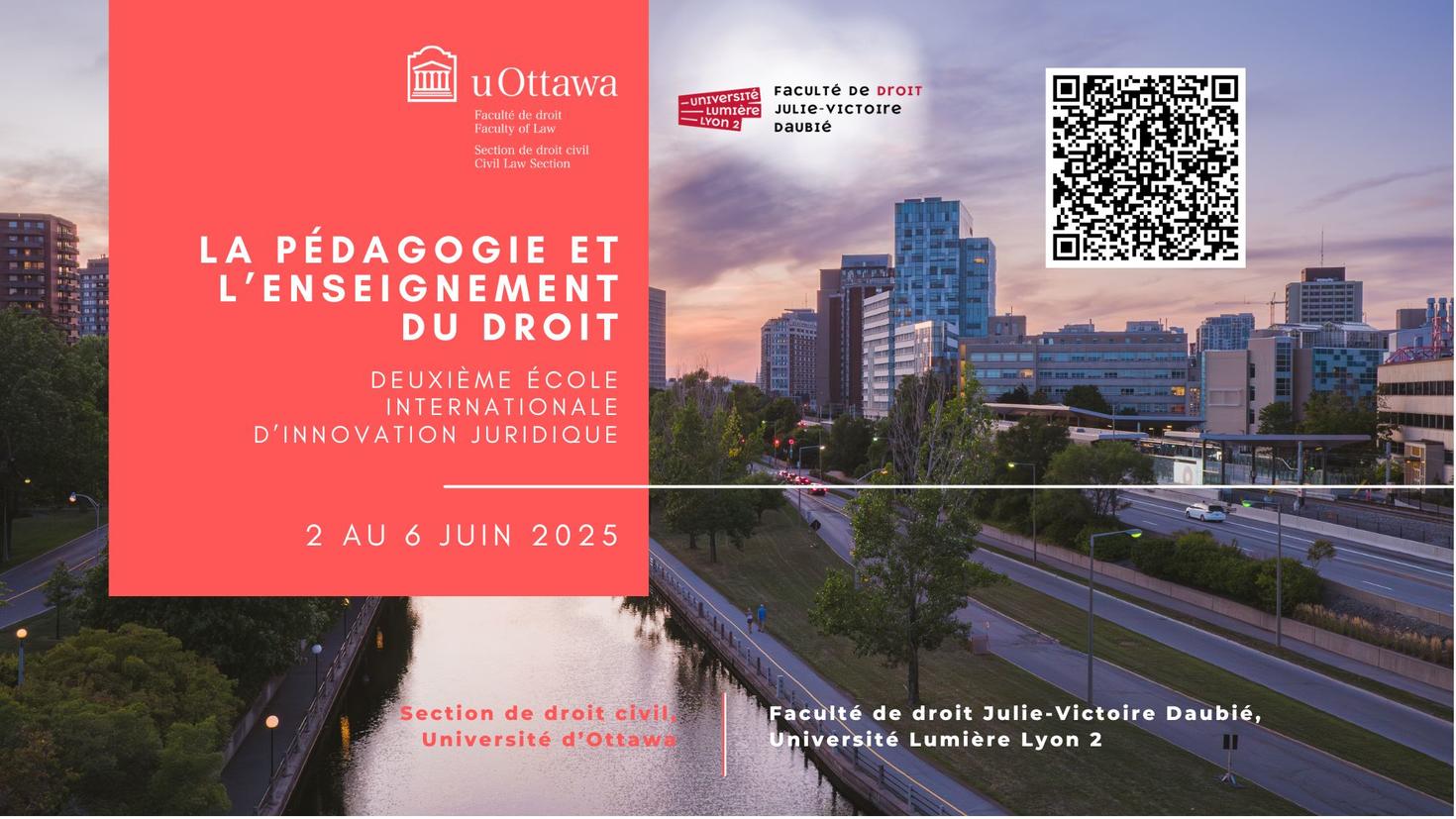 Deuxième école internationale d’innovation juridique : La pédagogie et l’enseignement du droit