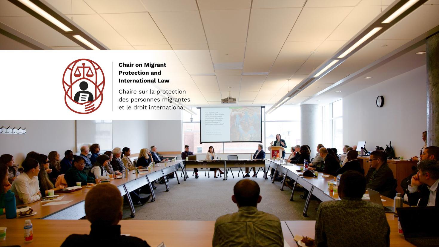 Conférence inaugurale sur la protection des personnes migrantes et le droit international