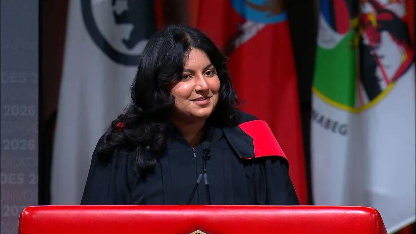 Karishma Litt, majore de la promotion 2026