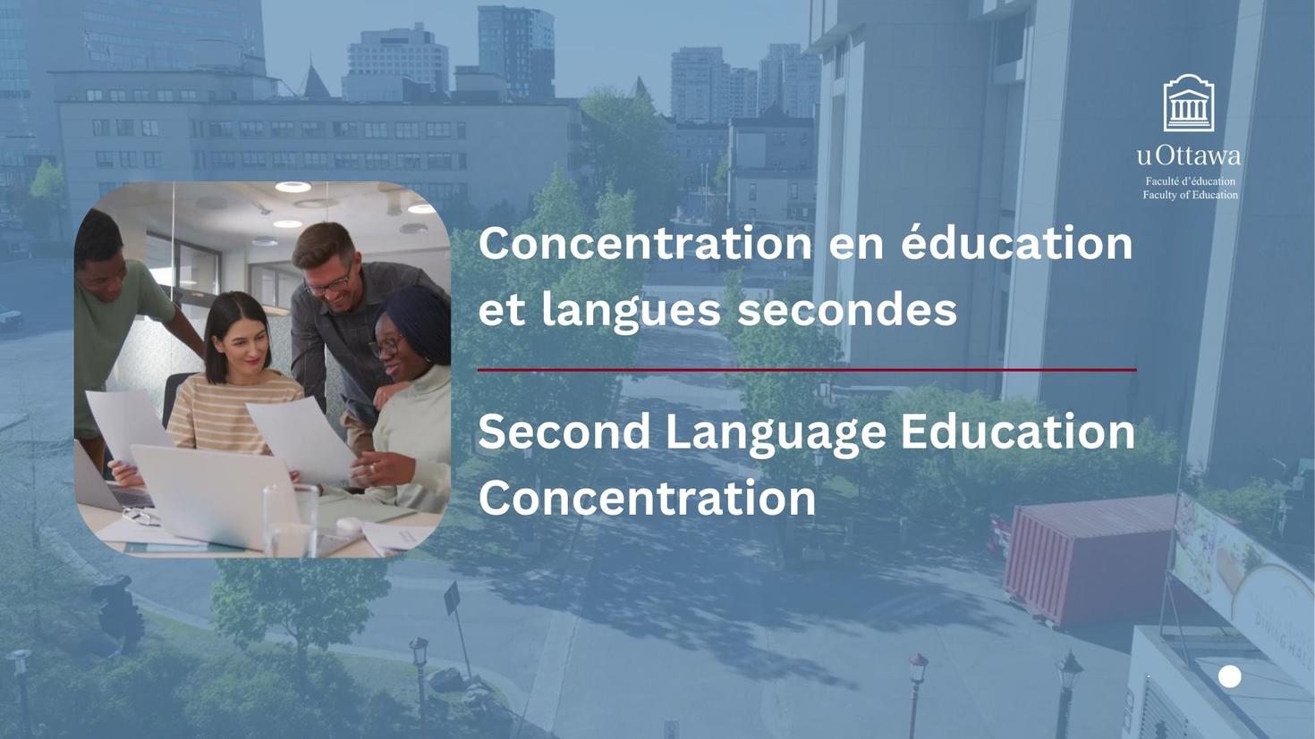 Concentration en éducation et langues secondes Thumbnail