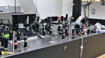 Biphotonics lab equipment.