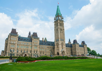 Le parlement du Canada.