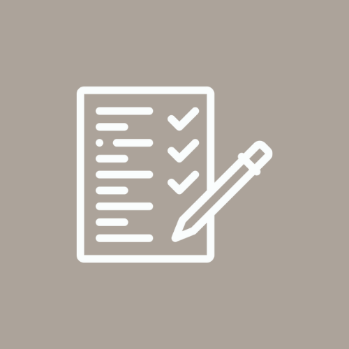 Répondre aux questions sur une feuille d'examen.