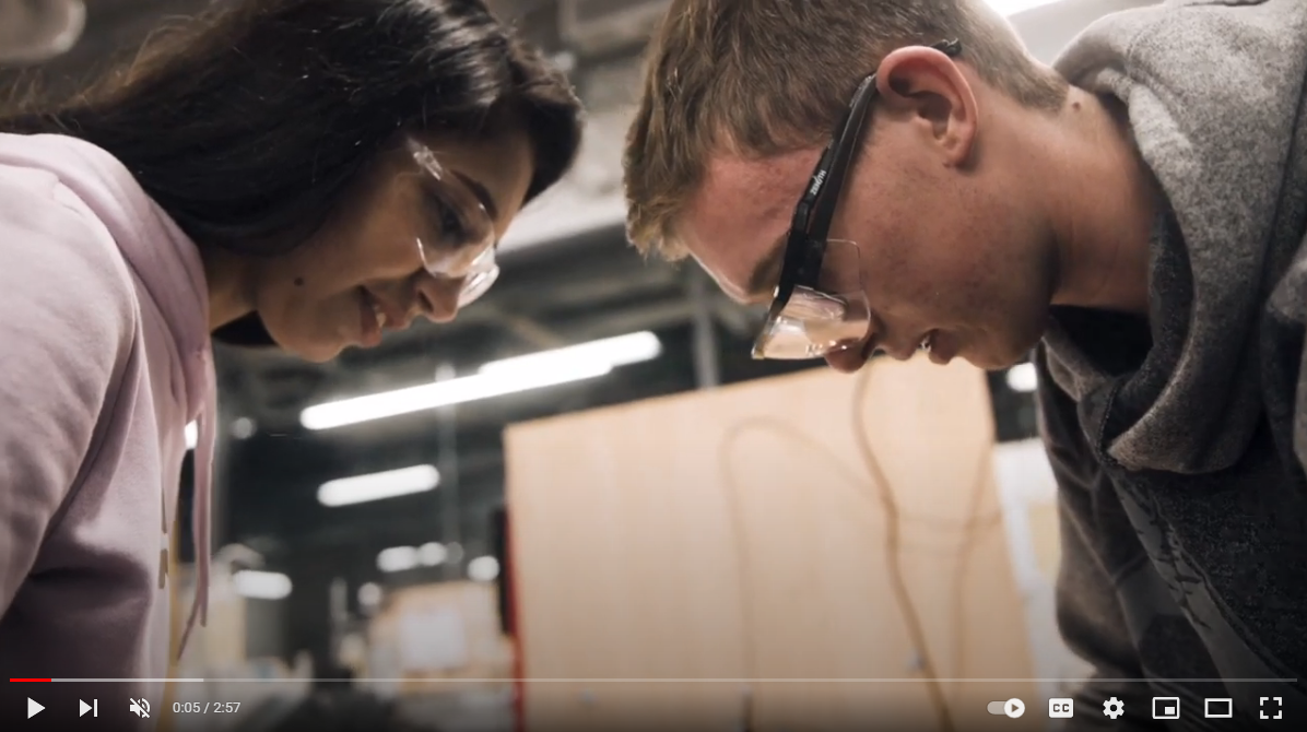 Vidéo promotionnelle du Centre for Entrepreneurship and Engineering Design.