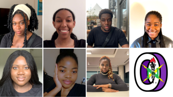 Collage de portraits de dirigeants de la NSBE
