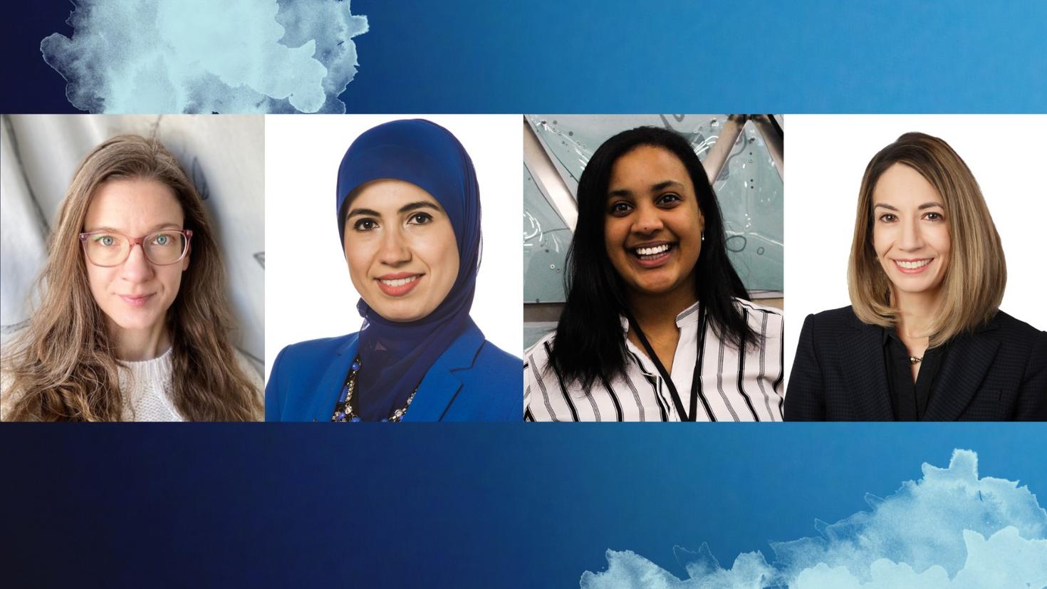 Vanessa Prinsen, Imane El Karafi, Rukyya Badreldin, et Caroline Cloutier