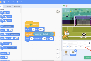 Logiciel de codage Scratch