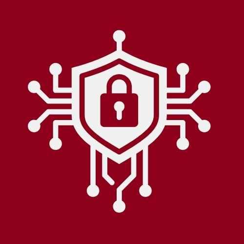Icône de cybersécurité.