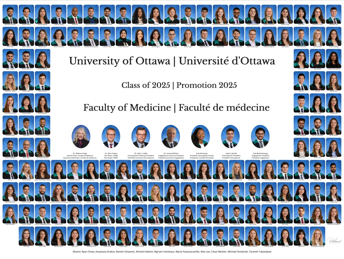 Photo composite de la promotion MD 2025