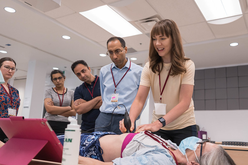 Faculty members learning new skills through our courses and workshops