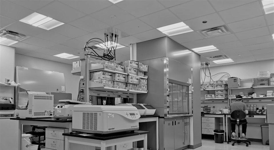 le laboratoire d'histologie de la faculté de médecine.