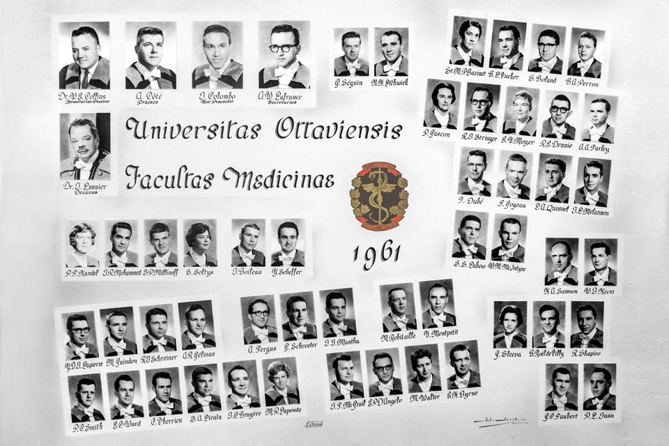 une photo composite de classe