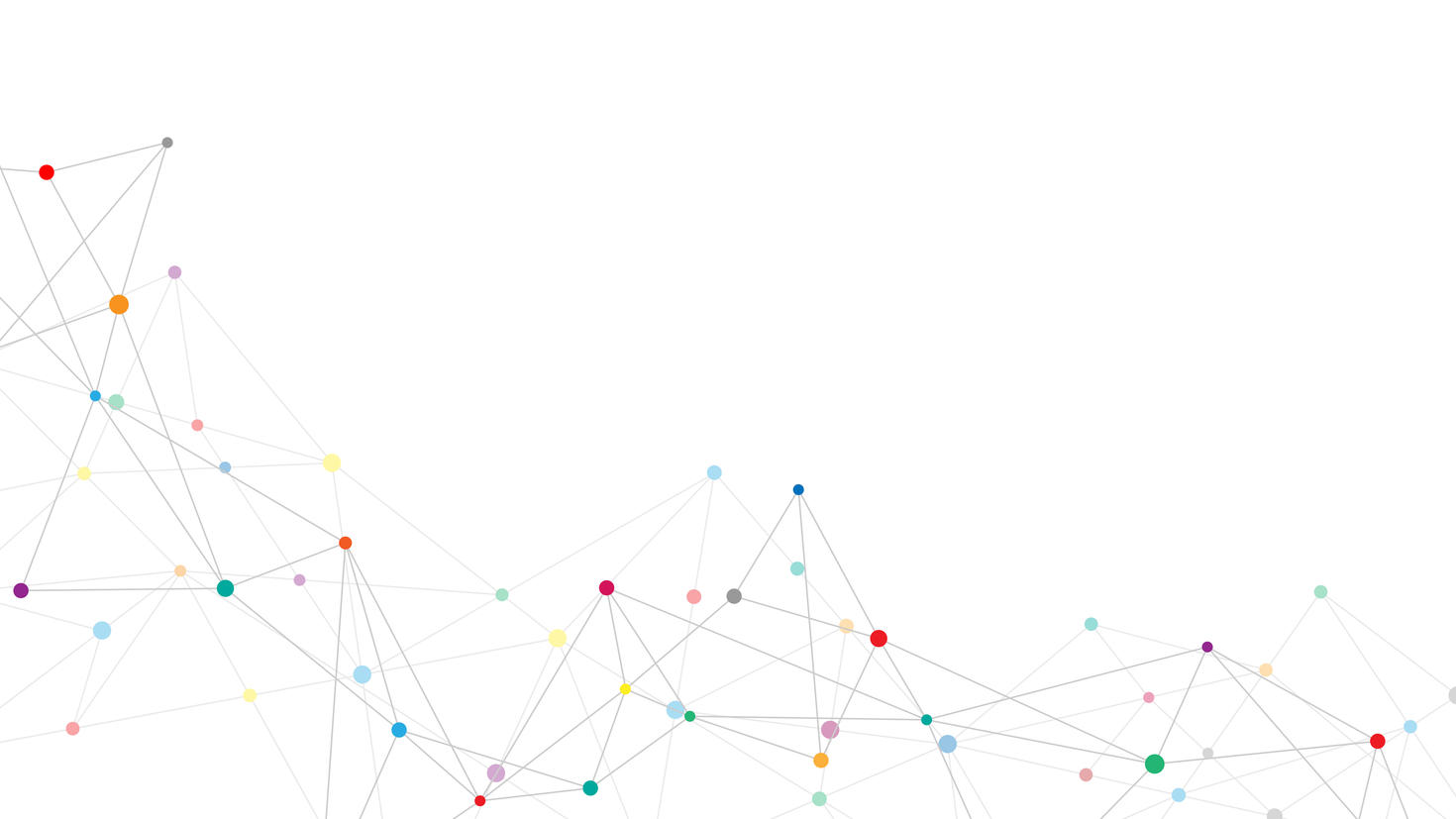 Fond abstrait de plexus avec des points et des lignes de contact.