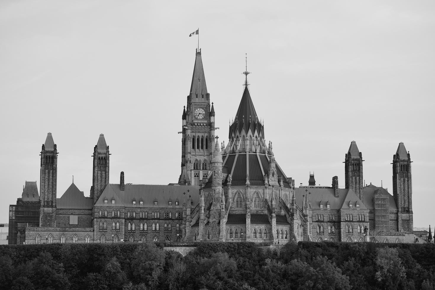 De la colline du Parlement à Ottawa