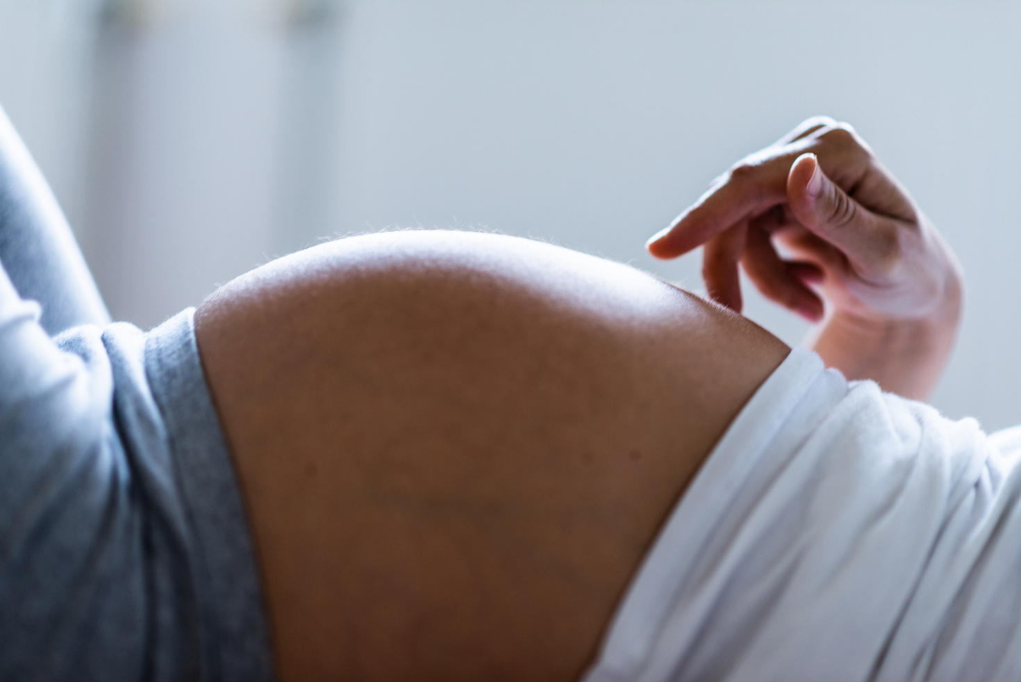 Ventre de femme enceinte