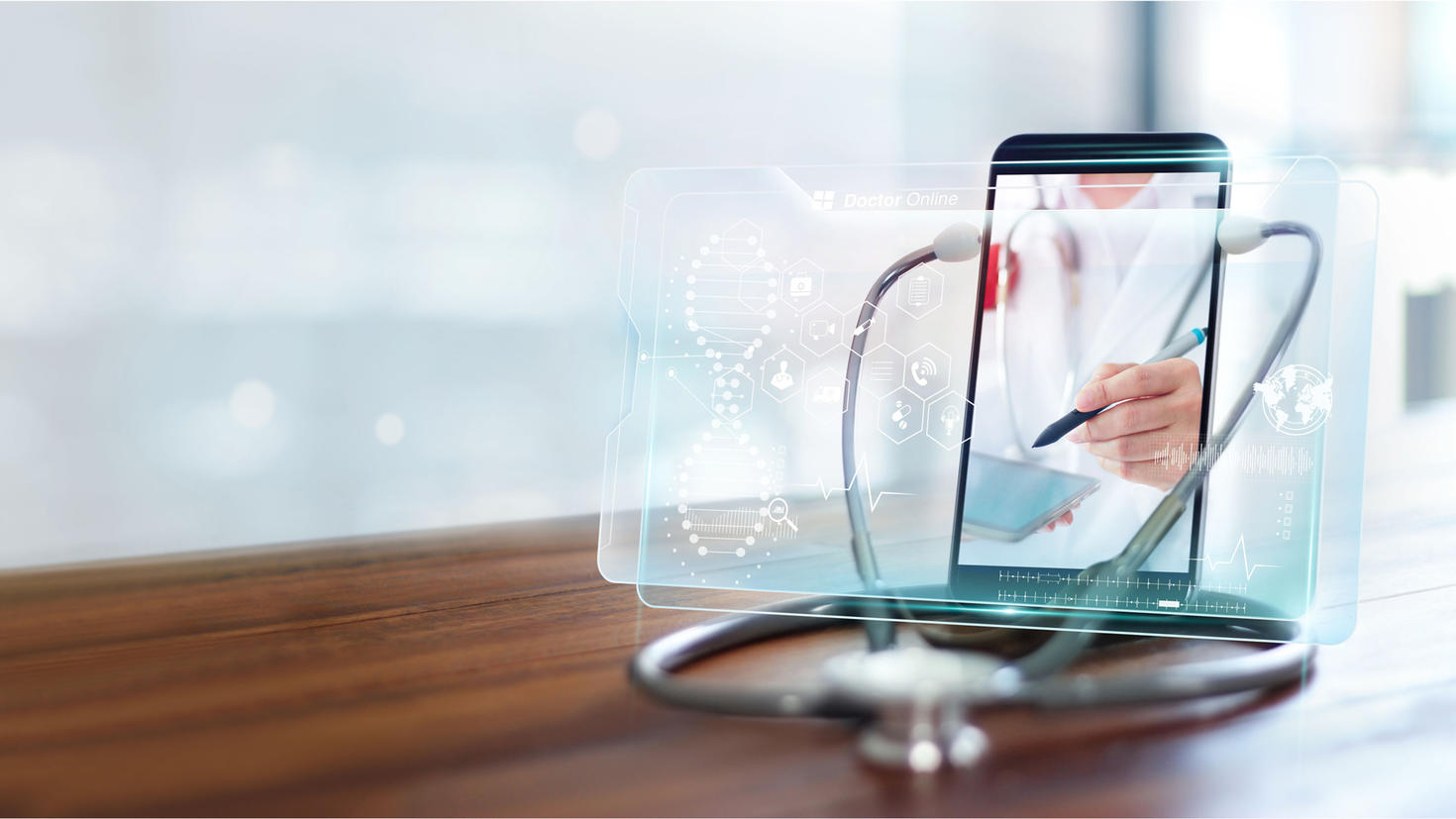 Consultation médicale en ligne par smartphone