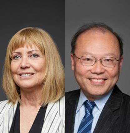 La Dre Ruth Slack et le Dr Peter Liu