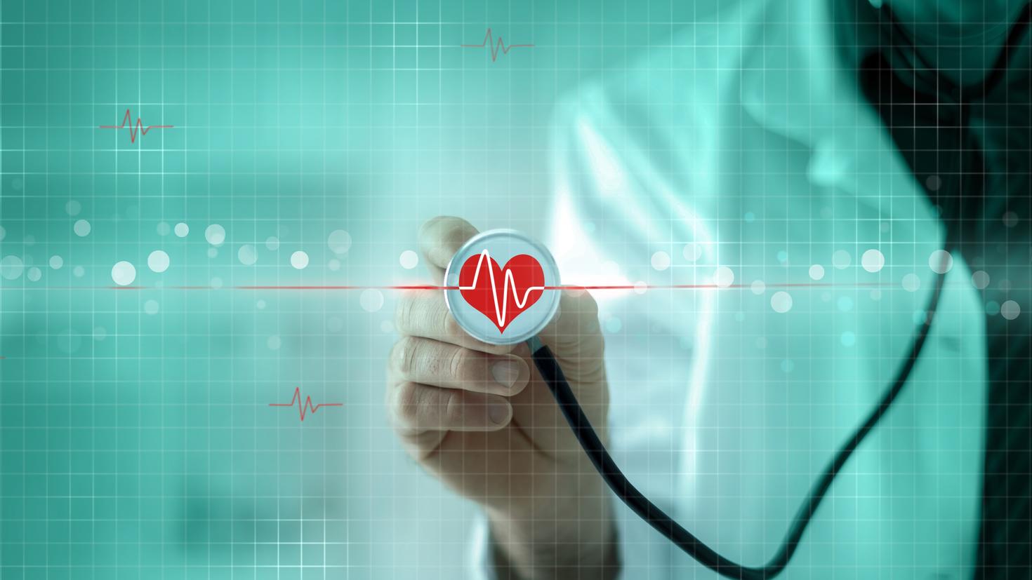 Médecin avec stéthoscope