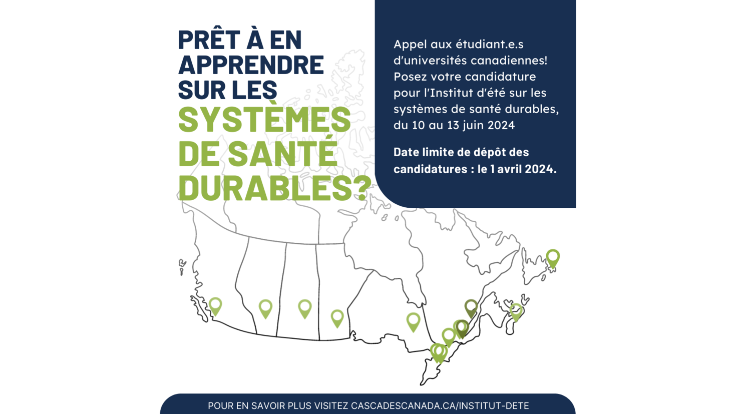 Affiche de Candidature Cascades
