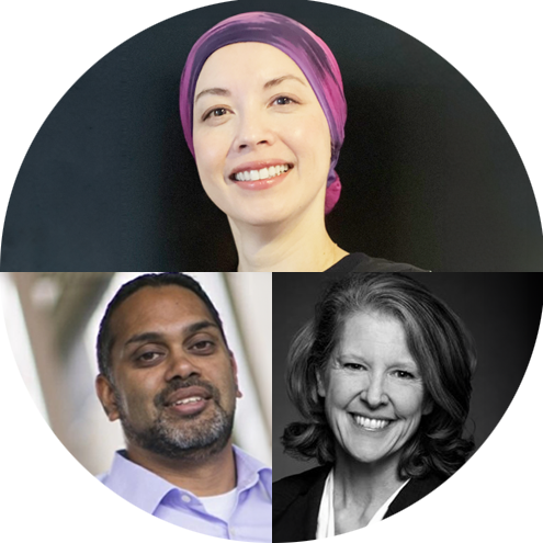 Dre Laurie McLean, Dr Asif Doja and Dre Amel Arnaout 